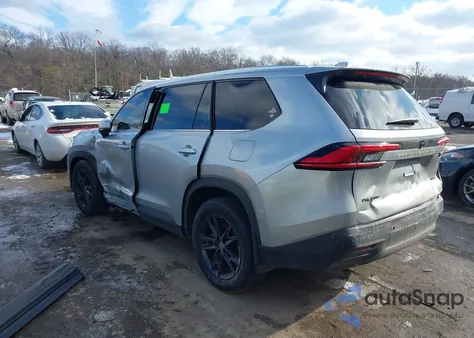 2024 Toyota Grand Highlander Hybrid Limited from USA, damaged, VIN 5TDACAB52RS010775